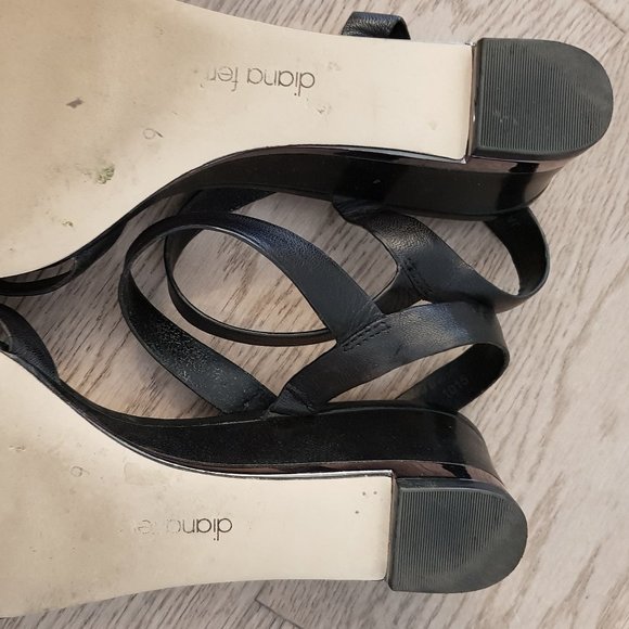 Diana Ferrari Strappy Wedge Sandals - Picture 6 of 7